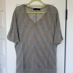 The Limited Chevron Patterned Blouse